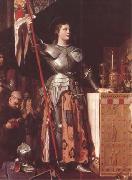 Jean Auguste Dominique Ingres Joan of Arc at the Coronation of Charles VII in Reims Cathedral (mk09) USA oil painting artist
